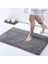 Gri Lüks 60X90 cm Banyo Dekor Kaymaz Banyo Paspas Süper Su Emici Halı Seti Banyo Halısı Battaniye Atar Duş Tuvalet Paspaslar (Yurt Dışından) 2