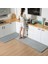 Sling Açık Mavi 60X90CM Inyahome Soft Step Premium Bellek Köpük Banyo Halısı Süper Emici Kaymaz Makinede Yıkanabilir Hızlı Kuru Banyo Paspası Banyo Halısı (Yurt Dışından) 3