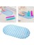 Beyaz 67X37 cm Mat Küvet Banyo Paspas Pvc Küçük Küvet Emniyet Duşu Kaymaz Banyo Paspasları Vantuzlu Zemin Mat (Yurt Dışından) 4