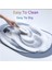 Yuvarlak 01 50CMX80CM Süper Emici Zemin Banyo Duş Matı Çabuk Kuruyan Banyo Halısı ve Mat Seti Kapı Tuvalet Halısı Kaymaz Mutfak Ev Yağ Geçirmez (Yurt Dışından) 4