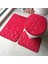 G-3pcs Zeegle Banyo Mat Seti Mikrofiber Halı Banyo Tuvalet Çıtası Banyo Paspas Ev Dekorasyon Için Emici Banyo Halıları Seti (Yurt Dışından) 3