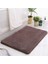 Koyu Kahve 60X90 cm Ekstra Kalınlaşmak Banyo Banyo Paspas Zemin Halıları Lavabo Tuvalet Küvet Yan Mikrofiber Düz Renk Tuvalet Halıları Büyük Boy (Yurt Dışından) 1