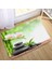 DD-10538J 40X60CM-15.7X23.6IN Zen Banyo Paspas Meditasyon Taş Yeşil Bambu Çiçek Manzara Kaymaz Halılar Mutfak Halı Paspas Giriş Banyo Yatak Odası Dekoru (Yurt Dışından) 1