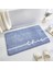 Yeşil 50X80 cm Yumuşak Kaymaz Banyo Paspas Banyo Kalınlaşmak Emici Mikrofiber Shaggy Mat Duş Odası Halı Tuvalet Zemin Banyo Paspas (Yurt Dışından) 4