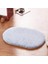 Mavi Gri 80X120 cm Banyo Halıları Emici Kaymaz Banyo Paspasları Yumuşak Hafızalı Köpük Zemin Mat Paspas Oturma Odası Banyo Halıları Oval... (Yurt Dışından) 1