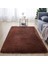 Kahve Yaklaşık 100X160 cm Yumuşak Peluş Banyo Halı Yatak Odası Başucu Ayak Mat Düz Renk Su Emme Halı Kalınlaşmak Kaymaz Banyo Paspas Zemin Halı (Yurt Dışından) 1