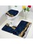 9223AC-3PCS Set 45X75CM-17.7X29.5IN Soyut Mavi Mermer Banyo Paspasları 3pcs Set Yaratıcı Altın Çizgi Geometrik Flanel Halı Banyo Dekor Kilim Kaymaz Tuvalet Kapağı Mat (Yurt Dışından) 1