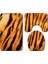 No-13 50X80 cm 3 Adet Leopar Hayvan Banyo Paspas Seti Zebra Çizgili Banyo Duş Banyo Paspas Tuvalet Çıtası Banyo Halı Kilim Ev Dekorasyon (Yurt Dışından) 3