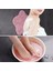 Stil 3 Pembe Gösterildiği Gibi Silikon Banyo Ayak Masaj Yastığı Mat Duş Sırt Masaj Yastığı Fırça Vantuz Banyo Kaymaz Banyo Paspası Anti Patinaj Pedi (Yurt Dışından) 3
