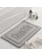 Banyo Gri 40X60CM Inyahome Battaniyeler Banyo Paspasları Banyo Için Halılar Su Emici Zemin Kapalı Kapı Mat Açık Mutfak Halısı Duş Halısı Beyaz (Yurt Dışından) 1