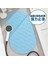 Beyaz M 42 x 25 cm Çocuk Küvet Kaymaz Mat Kokusuz Silikon Ev Banyo Ev Bebek Banyo Hidrofobik Ayak Mat Küvet Zemin Mat (Yurt Dışından) 3
