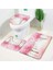8081AE-3PCS Set 45X75CM Gül Çiçek Banyo Paspas Seti Kırmızı Taze Çiçek Tarlaları ve Bahçe Tesisi Kaymaz Tuvalet Kapağı Ayak Halı Paspas Banyo Aksesuar Seti (Yurt Dışından) 1