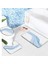 31ZF-3 Adet Set 40X60CM-15.7X23.6IN Parfüm Yüksek Topuklu Desen Pazen Banyo Paspas Tuvalet Halı Kapı Mat Banyo Kaymaz Halı Mutfak Yatak Odası Zemin Açık Paspas (Yurt Dışından) 1