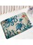 DD-7929YY 40X60CM-15.7X23.6IN Okyanus Plaj Banyo Paspas Seti Zen Yeşil Bambu Lotus Hindistan Cevizi Ağacı Modern Soyut Mermer Banyo Dekor Kaymaz Halı Tuvalet Kapağı Kapağı (Yurt Dışından) 1