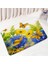 DD-4879AF 40X60CM-15.7X23.6IN Kelebek Çiçekler Banyo Paspas Seti Mor Sarı Papatya Çiçek Bitkiler Bahar Rustik Manzara Banyo Dekor Kaymaz Halılar Tuvalet Kapağı (Yurt Dışından) 1