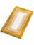 Dikdörtgen Sarı Degrade Renk Banyo Paspas Modern Anti-Skid Tuvalet Halıları Set Dikdörtgen U Şekli Paspas Banyo Kaputları Mikrofiber 50X80 50X50CM (Yurt Dışından) 1