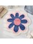 C 60X60 cm Çiçek Şekli Kaymaz Banyo Paspas Banyo Taklit Kaşmir Emici Yumuşak Halı Çabuk Kuruyan Ped Çocuk Odası Halı (Yurt Dışından) 4