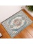 BJW-4060-211009(29) 400MMX600MM Boho Iran Halısı Desen Mutfak Banyo Giriş Kapı Mat Mercan Kadife Halı Paspas Yatak Odası Paspaslar Kaymaz Emici Ev Dekor (Yurt Dışından) 3