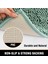 Koyu Yeşil Şönil Banyo Paspas Yatak Odası Mutfak Halı Halı Kaymaz Mikrofiber Halı Emici Yumuşak Halılar Banyo Süper Mat Şönil Su U2A2 (Yurt Dışından) 5