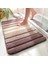 Azure 40X60CM Basit Çizgili Mikrofiber Banyo Paspası Emici ve Çabuk Kuruyan Ayak Mat Süper Yumuşak Akın Banyo Halısı Tpr Kaymaz Giriş Paspası (Yurt Dışından) 2