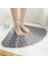 Gary 70X70 cm Banyo Paspas Tuvalet Paspas Duş Ayak Mat Pvc Banyo Paspas Banyo Halı Emniyet Kaymaz Fan Şeklinde Vantuz Zemin Mat (Yurt Dışından) 2