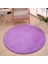 Mor Çapı Yaklaşık 60 cm Yuvarlak Katı Halı Oturma Odası Yatak Odası Mat Su Emici Mat Yatak Odası Halı Başucu Kilim Çay Masa Halısı 11 Renk Paspaslar (Yurt Dışından) 1