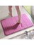 Pembe 40-60 cm Ev Banyo Paspas Kadife Kalınlaşmak Büyük Halılar Banyo Paspas Banyo Halı Seti Banyo Halısı Su Emme Kaymaz Halı 60X40 cm (Yurt Dışından) 1