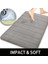 Bej 40 cm x 60 cm Sj Su Emme Halı Banyo Paspas Shaggy Bellek Köpük Banyo Paspas Seti Mutfak Kapı Kat Mat Halı Tuvalet Kaymaz (Yurt Dışından) 2