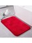 Kırmızı 50X80 cm Mikrofiber Banyo Paspas Süper Emici Banyo Halıları Kilim Küvet Zemin Mat Paspas Duş Odası Tuvalet Banyo Paspas 4 Boyutu (Yurt Dışından) 1