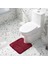 Gri 45CMX45CM Içbükey Tuvalet Zemin Mat Banyo Halı Kapı Mat Banyo Kaymaz Mat Banyo Ayak Mat Emici Kaymaz Paspaslar (Yurt Dışından) 5