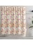 Duş PERDESI-1040 Gösterildiği Gibi Flamingo Baskı Banyo Paspası ve Duş Perdesi Su Emici Banyo Halısı Kilim Ev Dekor Tuvalet Mat Kaymaz Zemin Halı Seti (Yurt Dışından) 1