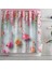 Duş PERDESI-1040 Gösterildiği Gibi Flamingo Baskı Banyo Paspası ve Duş Perdesi Su Emici Banyo Halısı Kilim Ev Dekor Tuvalet Mat Kaymaz Zemin Halı Seti (Yurt Dışından) 5