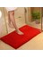 Kırmızı Yaklaşık 80X120 cm Kaymaz Banyo Paspası Banyo Halısı, Tapis Salle De Bain, Banyoda Mat Rahat Banyo Pedi, Büyük Boy Yatak Odası Banyo Halıları (Yurt Dışından) 1
