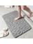 Gri Banyo Paspas 40X60 cm Kaymaz Banyo Paspas Su Emici Banyo Halıları Bellek Köpük Banyo Halısı Yumuşak Zemin Mat Küvet Yan Halı Giriş Paspas (Yurt Dışından) 1