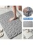 Gri Banyo Paspas 40X60 cm Kaymaz Banyo Paspas Su Emici Banyo Halıları Bellek Köpük Banyo Halısı Yumuşak Zemin Mat Küvet Yan Halı Giriş Paspas (Yurt Dışından) 2
