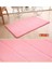 Açık Pembe 60X40 cm Ev Mercan Polar Mat Banyo Su Emme Kaymaz Bellek Köpük Halı Emici Yıkanabilir Halı Tuvalet Zemin Banyo Paspası (Yurt Dışından) 1