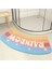 Renk 1 Yaklaşık 55X120 cm Sevimli Karikatür Baskı Desen Banyo Kaymaz Ayak Pedleri Sektör Şekli Uzun Peluş Tuvalet Odası Emici Zemin Mat Ev Dekorasyon (Yurt Dışından) 1