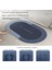 OQ49YD 60X90CM Banyo Paspası Yapraklar Çiçek Baskılı Kaymaz Süper Emici Çabuk Kuruyan Banyo Halısı Zemin Halısı Kolay Temizlenebilir Ev Alfombra Baño (Yurt Dışından) 2