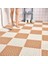 Haki Beyaz 4 Adet Banyo Kaymaz Paspaslar Petek Ayak Paspasları Duş Banyo Su Geçirmez Delikli Tam Paspaslar Banyo Aksesuarları Seti (Yurt Dışından) 1