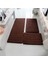 Gri 1 Adet 40X60 50X80 40X120CM Su Emme Banyo Paspas Seti Kaymaz Banyo Paspası Çamaşır Makinesinin Yanında Oturma Odası Yatak Odası Tuvalet Zemin Halı 1 Adet/3 Adet (Yurt Dışından) 2