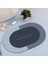 Blue3 50X80CM Ev Banyo Paspas Süper Emici Kaymaz Diatom Çamur Banyo Halısı Çabuk Kuruyan Banyo Halısı Mutfak Giriş Kapısı Paspası (Yurt Dışından) 1