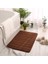 Kahverengi 60X100 cm Tuvalet Zemin Mat Yumuşak Polar Mat Çizgili Kaymaz Banyo Paspas Oturma Odası Mikrofiber Halı Ev Küvet Kanepe Alfombra Banyo Alanı Halı (Yurt Dışından) 1