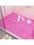 Pink-2 30X30 cm 8 Adet Kaymaz Banyo Paspasları Banyo Halısı Pvc Örgü Yumuşak Plastik Kaymaz Mat Ayak Masajı Tuvalet Ekleme Zemin Mat Duş Mat (Yurt Dışından) 1