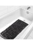 Mavi 70X36CM Zloog 1 Adet Kaymaz Banyo Paspası Banyo Aksesuarları Çakıl Şekilli Küvet Duş Matı Vantuzlu Banyo Paspası (Yurt Dışından) 5