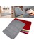 Kırmızı 60X40 cm Mercan Polar Banyo Halı Mat Su Emme Kaymaz Bellek Köpük Emici Yıkanabilir Halı Tuvalet Zemin Mat Ev Banyo Paspası (Yurt Dışından) 3
