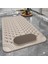 Bej 50X80 cm Kaymaz Küvet Paspas Pvc Emniyet Duşu Drenaj Deliği ile Banyo Paspas Yaratıcı Masaj Ayak Mat Temizlemesi Kolay Banyo Aksesuarları (Yurt Dışından) 1