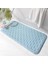 Mavi Banyo Paspası 400MM x 700MM 1pc Kauçuk Banyo Kaymaz Mat Emniyet Duşu Kaymaz Banyo Paspası Yumuşak Büyük Kaymaz Mat Vantuzlu Taşınabilir Banyo Paspası (Yurt Dışından) 1
