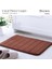 Çikolata 40 cm x 60 cm Ev Banyo Paspas Kaymaz Banyo Bellek Köpük Su Emici Mat Odası Halı Yumuşak Mercan Polar Yıkanabilir Halı Tuvalet Zemin Dekor (Yurt Dışından) 1