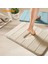 Çikolata 40 cm x 60 cm Ev Banyo Paspas Kaymaz Banyo Bellek Köpük Su Emici Mat Odası Halı Yumuşak Mercan Polar Yıkanabilir Halı Tuvalet Zemin Dekor (Yurt Dışından) 2