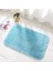 Koyu Gri 50X80 cm Shaggy Kalın Banyo Paspas Düz Renk Banyo Halıları Tuvalet Paspas Zemin Halıları Küvet Lavabo Yanında Mikrofiber Duş Odası Pedi (Yurt Dışından) 2